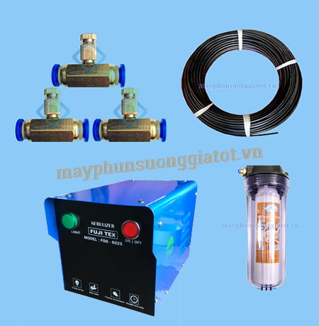 Hệ thống phun sương giúp tiết kiệm 75% điện năng.