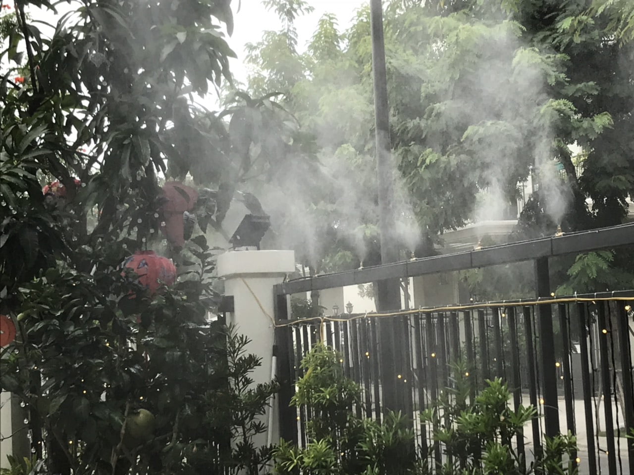 Lắp đặt máy phun sương quận 8