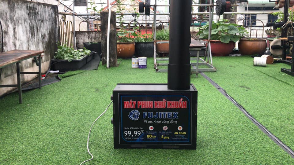 Máy khử khuẩn chính hãng tại công ty TMD