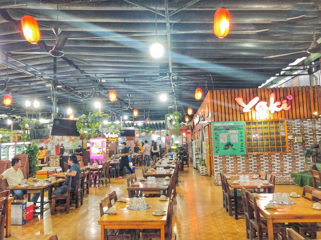 Hệ thống phun sương nhà hàng yaki