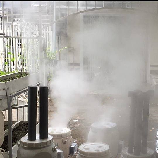 Tìm hiểu công dụng của hệ thống tạo ẩm phun sương