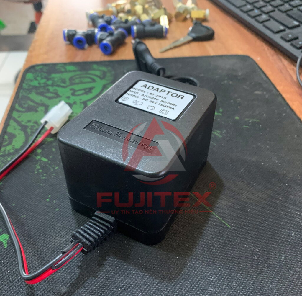 adapter 29 volt cho máy phun sương