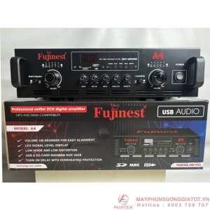 Amply Fujinest A4 công xuất 200 đến 400 loa