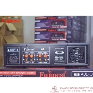 Amply Fujinest A4 công xuất 200 đến 400 loa