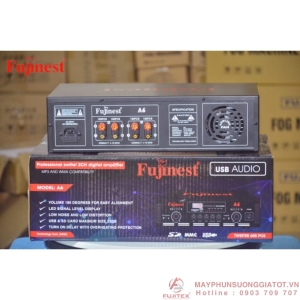 Amply Fujinest A6 công xuấ 500 đến 600 loa