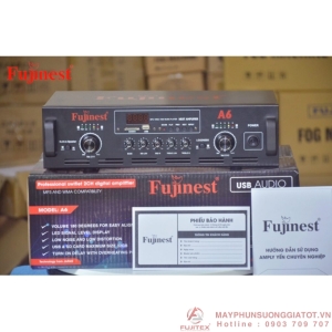 Amply Fujinest A6 công xuấ 500 đến 600 loa