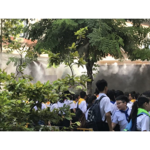 Tìm hiểu từ A đến Z về hệ thống phun sương trường học 