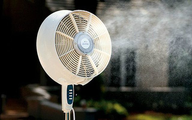 Hệ thống phun sương cho quạt Cải thiện không khí trong nhà của bạn